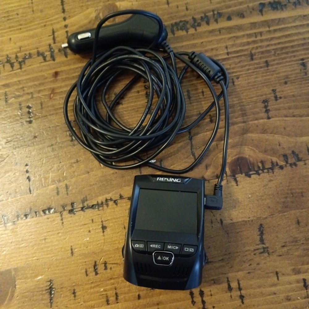 Rexing V1 Ultra HD Dash Camera Car Recorder with 12V Power Cable HE